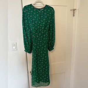 Green Floral Boden Dress